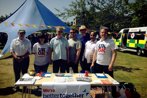 Better Together team at Hilltown Fun Day