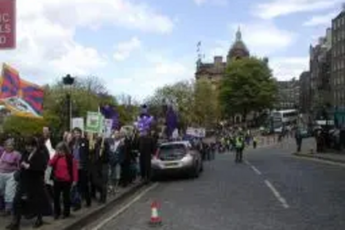 Edinburgh Fair Votes march