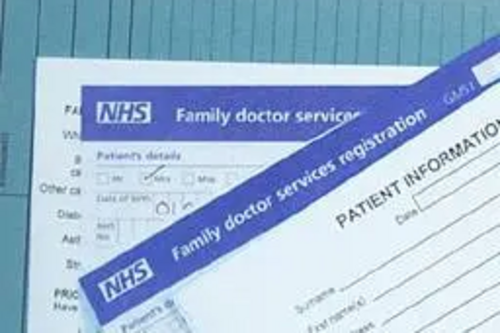 National Health Service (NHS) forms