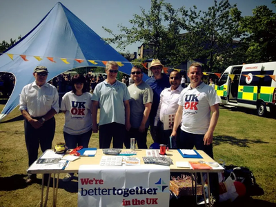 Better Together team at Hilltown Fun Day