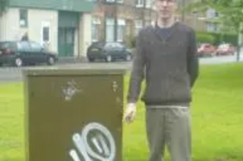 Cllr Fraser Macpherson highlights West End graffiti issue