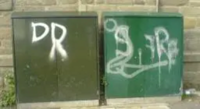 Graffiti in Arbroath Road, Dundee