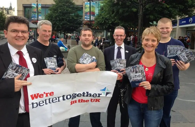 Dundee LibDems take part in Better Together campaigning