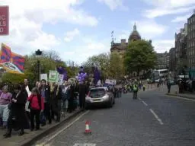 Edinburgh Fair Votes march