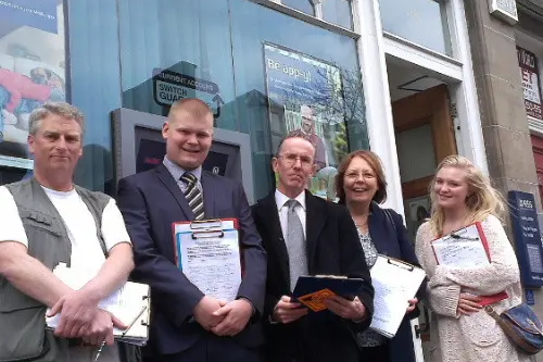 Dundee LibDems campaign to save Perth Road Branch of Royal Bank of Scotland