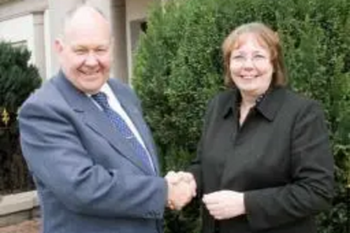 Cllr Alison McInnes and Cllr Allan Livingstone