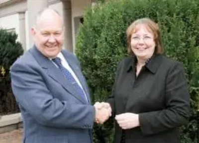 Cllr Alison McInnes and Cllr Allan Livingstone