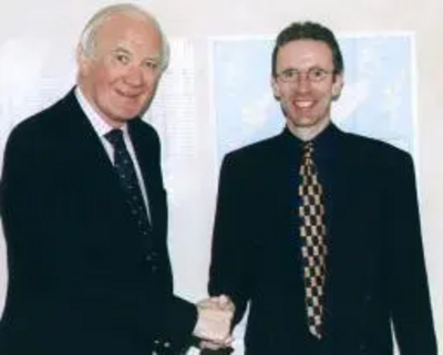 Sir Menzies Campbell with Cllr Fraser Macpherson