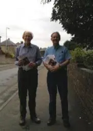 John Barnett and Robin Waterston in Dunfermline