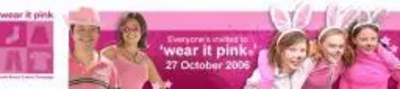 Wear it pink!