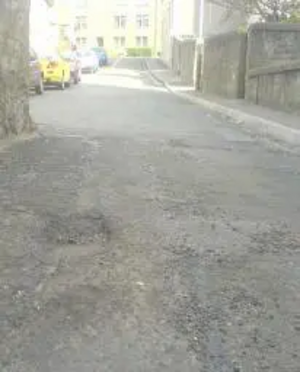 Tait's Lane - poor road surface